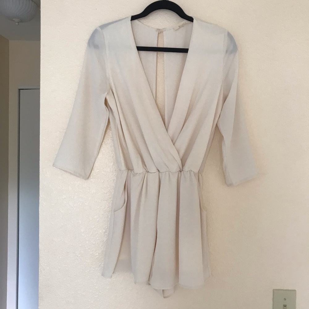 illa illa cream romper